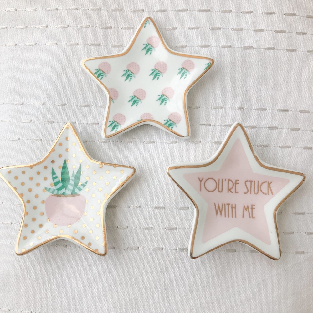 Mini Stars “Glassware” Decoration